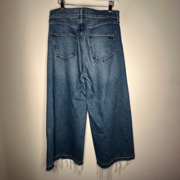 AYR The Must Wide Leg Cropped Jeans Size 30 - Picture 5 of 8
